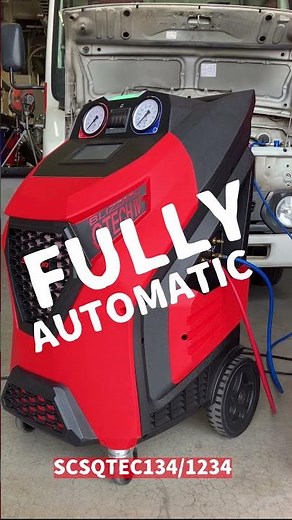 スナップ・オン製ヘビーデューティー・エアコン・ステーション・SCSQTE134/1234・SCSDUALGAS12V