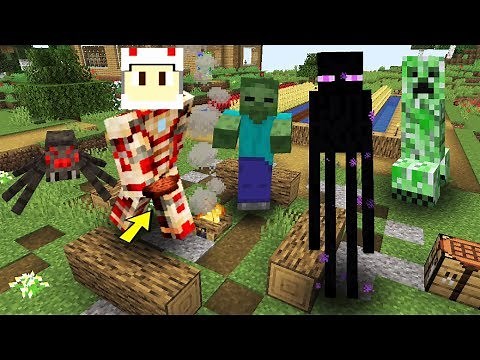 PghLFilms' MINECRAFT CAMPING/HOUSE TOUR + SURVIVAL