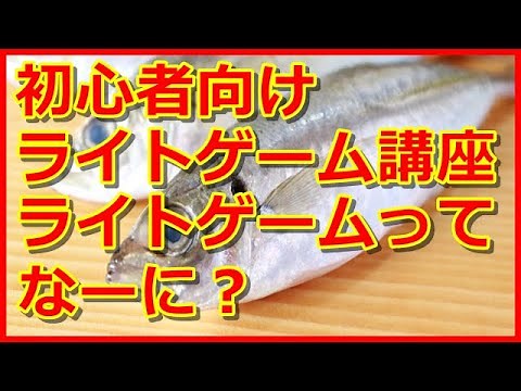 【ライトゲーム入門講座】①ライトゲームとは？
