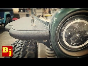 Quick and EASY Jeep Wrangler TJ Tube Fender Install!!!
