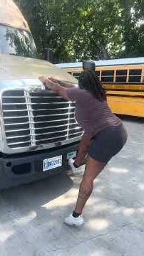 🤣 Today’s lesson: The outside of the truck is easy… until I say, “Pop the hood.” #driverseducation