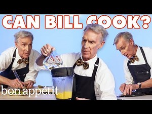 Can Bill Nye Cook? 7 Kitchen Challenges | Culinary Schooled | Bon Appétit