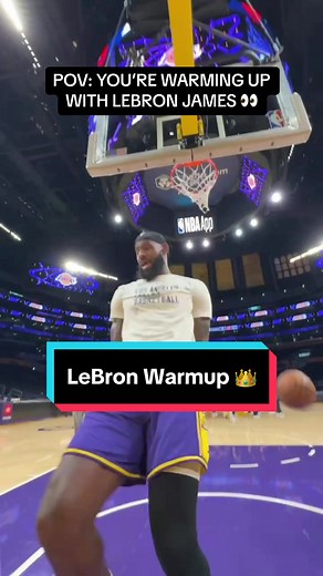 LeBron James Basketball Warm-Up