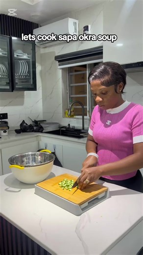 cook okra soup with me #cookingvideo #nigerianfood