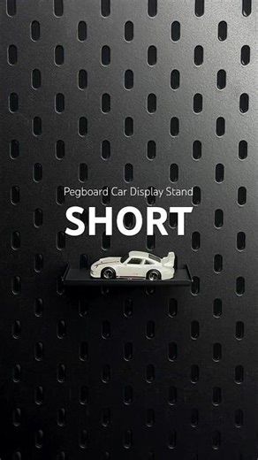 PORSCHE🚗 x Short Display Stand🧩 #diecast #ikea #pegboard #modelcar #minigt #hotwheels #porsche