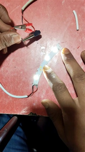 How to Solder Wires on LED Strip 🛠️ | Easy DIY #viral