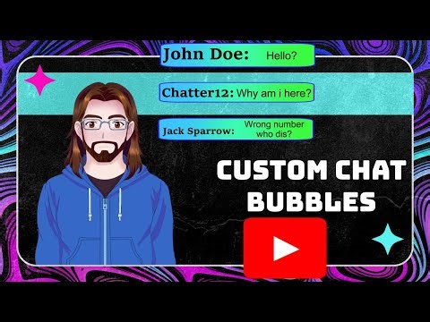 Adding Custom Chat Bubbles to Youtube Stream