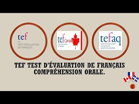 TEFAQ/TEF Canada/TEF: Compréhension Orale Examen(4) 2021( Full Listening exam, Hard questions ).