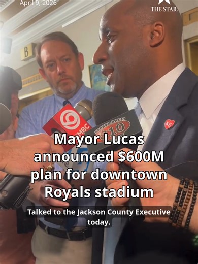 Kansas City Mayor Quinton Lucas detailed the city’s plan for a $1.9 billion Royals downtown baseball stadium to reporters this afternoon, moments after announcing the aggressive plan. The city plans to put $600 million toward a stadium. Lucas says the current plan is to break ground on a new stadium in Washington Square Park in 2027. The goal is to have it ready for Opening Day in April 2030. Get more details on KC’s funding plan for a new Royals stadium at the link above. #KCRoyals #RoyalsStadi