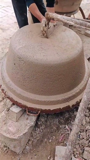 Aluminum Pot Soil Mold Forming Process | Precision Casting Preparation #Shorts