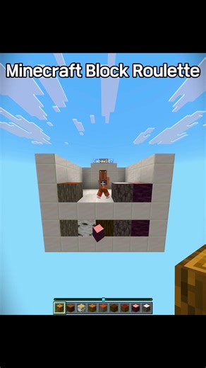 Block Roulette 🎲 #minecraft #minecraftmemes#recommended #subscribe #gaming #4urpage #mygame