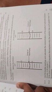 QuestionThe diagrams below show the burette readings before th... | Filo