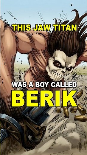 Marcel was originally called Berik in Attack on Titan