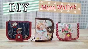 2.6K views · 189 reactions | DIY Mini Wallet Free Pattern Download : https://drive.google.com/file/d/1yYb5bpfw6j2UYCvwSj5W59oVq_6B8t5K/view?usp=sharing #Chanida #Handmade DIY DIY Mini Wallet #Chanida #Handmade #tutorial #sewing #diy | Chanida Handmade | Facebook