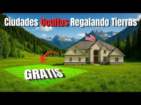 10 Ciudades de EE.UU. que Prácticamente Regalan Terrenos Ahora Mismo [2026]