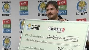 $337 million lottery winner introduced