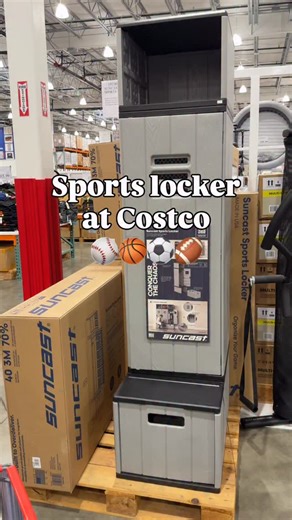 Costco New Deals |Alejandra Martinez | New @suncastcorp sports lockers at Costco! We love how spacious these are perfect for families with kids in sports , or anyone needing to... | Instagram
