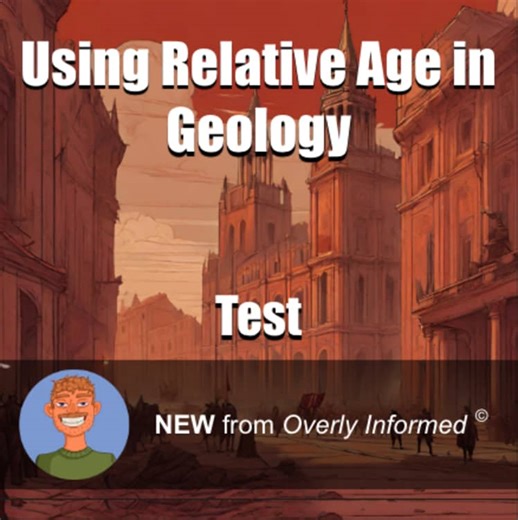 Using Relative Age in Geology Test