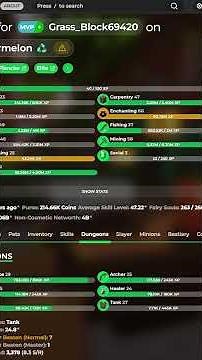 Roasting Your Hypixel Skyblock Profile - Part 17 #hypixelskyblock #hypixel #skyblock