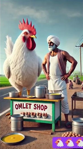 “Gaon ka Murga Bana Hero 😂🐔 | AI Gaon Studio”