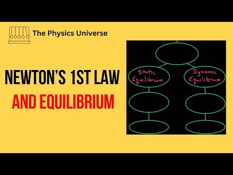 Newton's 1st Law and Equilibrium Explained