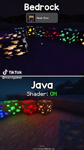 Glowing Ores with Shaders in Minecraft