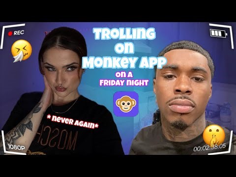 TROLLING ON THE MONKEY APP | the monkey app after dark is…..