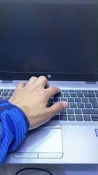 Boot From USB and install Windows 10 On HP EliteBook #hp #hpsupport #hpelitebook #windows10 #windows