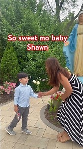 So sweet baby Shawn #moments #motherabdson