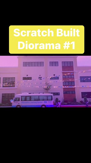 2.5K views · 61 reactions | Built this miniature 2-storey school building for a new client in under 5 days. Made everything from scratch, even the girl figures, the red bricks and the mini Hyundai Bus. Could have made it more detailed and realistic had I been given plenty of build time! #UNESCO #diorama #miniatures #scalemodel #TaclobanCity #KOICA #scratchbuild #reelsvideo | Ian Aycocho | Facebook