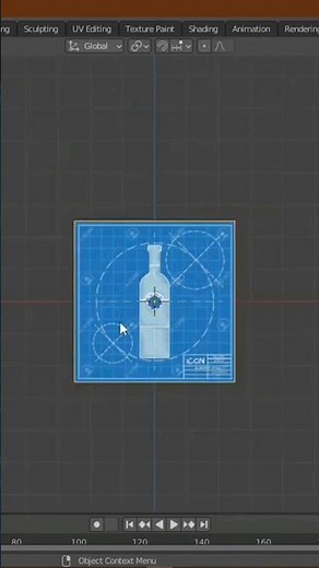 How to add a reference image to your scene in blender3D. #blendertutorial #1k #blender3d #tutorial