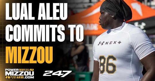 Three-star OL Lual Aleu the latest commitment for Missouri
