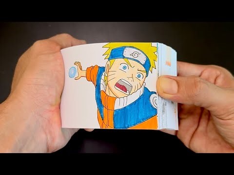 Naruto Rasengan Flipbook | How to make a Naruto Rasengan Flipbook