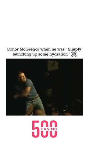 Sports Central on Instagram: "McGregor was pure chaos during his prime trash-talk era, and moments like this summed it up perfectly. At one heated press event, McGregor turned a tense buildup into absolute mayhem by launching water bottles across the stage, feeding off the crowd’s energy and leaning fully into his larger-than-life persona. It wasn’t just anger—it was performance art, a calculated mix of bravado, humor, and intimidation that kept everyone locked in. That stretch of McGregor’s car