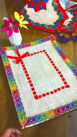 Table placemat with jute || চট দিয়ে টেবিল প্লেসম্যাট ||