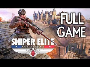 Sniper Elite Resistance - FULL GAME + DLC (4K 60FPS) Walkthrough No Commentary | Hard Difficulty