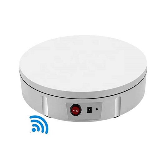 22cm Electric Rotating Bracket Remote Control Speed Adjustment Convenient Direction Adjustment With Remote Control