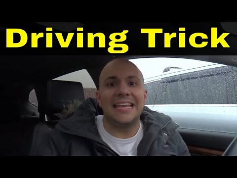 Driving Trick For Reversing Without Sensors