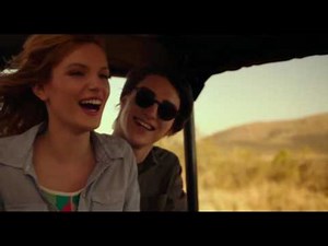 He was licked by the giraffe when he was prepared to kiss a girl