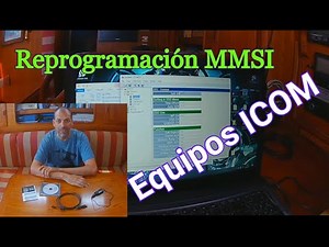 Reprogramación o borrado de MMSI. ICOM