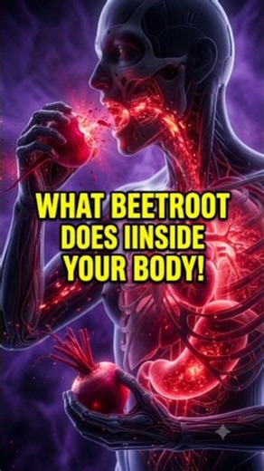 ❤️ What really happens inside your body when you eat beetroot?#Beetroot #HumanBody