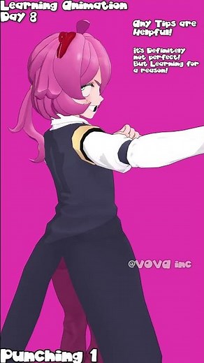 Day 8, Punching #animation #blender #practice #fyp #learning #b3d #day8 #fypシ #punch #3danimation