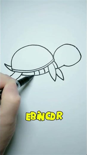 cartoon turtle picture #turtleimage #drawing