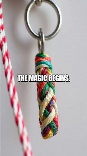 How to Make a DIY Friendship String Keychain