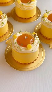 549K views · 37K reactions | Mango, passion fruit & coconut entremet省 Mango coconut mousse with mango-passion fruit compote, soft vanilla sponge, and tangy passion fruit cremeux on a crisp tart crust. Finished with lime white chocolate whipped ganache. Fragrant, refreshing, and full of tropical flavor—a summer dream in every bite‍ Full recipe now up on my Substack (link in bio) and IG subscription! #mango #passionfruit #lime #entremet #cake #pastry | Soohyun Lee | Facebook