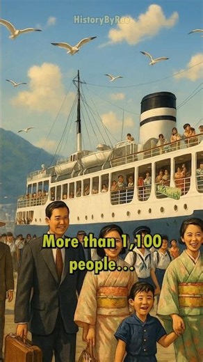 ⛴️Japan’s Titanic| The Sinking of the Toya Maru🥀 -HistoryByRee #japanese #tragic #story #toyamaru