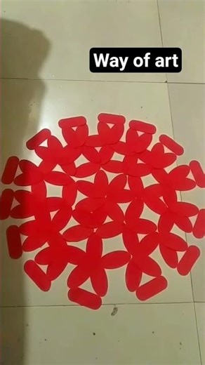 way of different types of art with paper.....