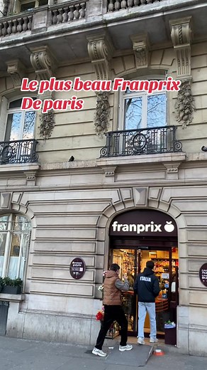 Le plus beau Franprix de France 🇫🇷 #franprix #paris #pourtoiii #tiktokfood #architectureparisienne