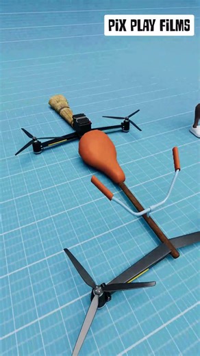 Flying Drone Broom – Just Like a Ghost Movie!