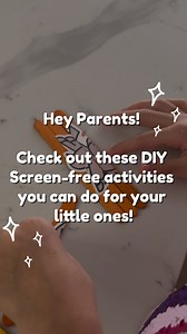 10K views · 108 reactions | Turn simple materials into amazing screen-free play projects to spark joy and imagination within your little ones! ✨ For more easy DIY screen-free play ideas, check out Parent Hub here: https://go.gov.sg/peao-oct-2 #yougotthishpb #ParentHub #hpbsg | Health Promotion Board, Singapore | Facebook
